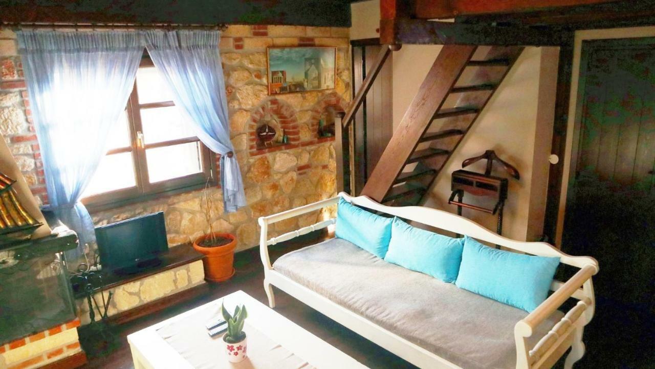 Stone House Andromeda Villa Psakoudia Luaran gambar